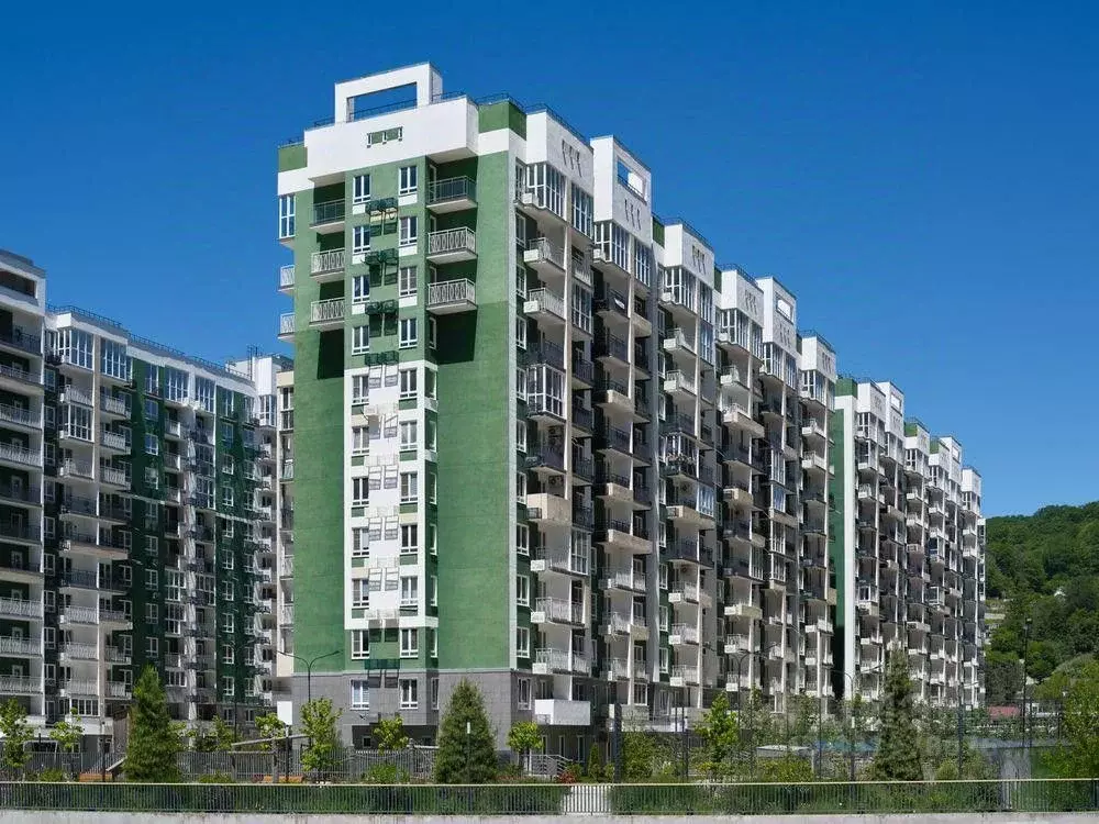 1-к кв. Краснодарский край, Сочи ул. Искры, 66/9к8 (32.4 м) - Фото 1