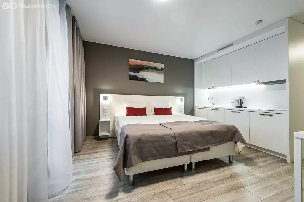 Квартира-студия: Санкт-Петербург, улица Салова, 61 (27.7 м) - Фото 1