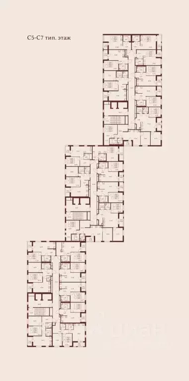 2-к кв. Ленинградская область, Мурино Всеволожский район, Мурино Спэйс ... - Фото 2