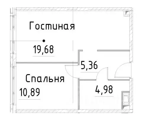 1-к кв. Санкт-Петербург просп. Большевиков, уч3 (40.9 м) - Фото 0