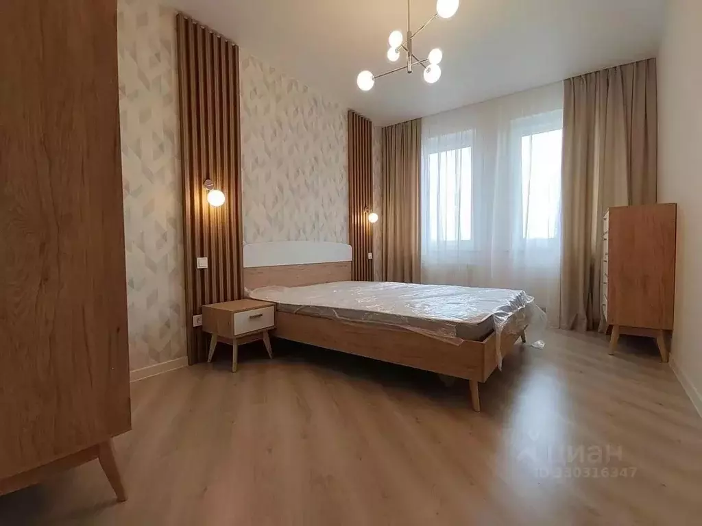 2-к кв. Татарстан, Казань ул. Серова, 50к1 (56.0 м) - Фото 1