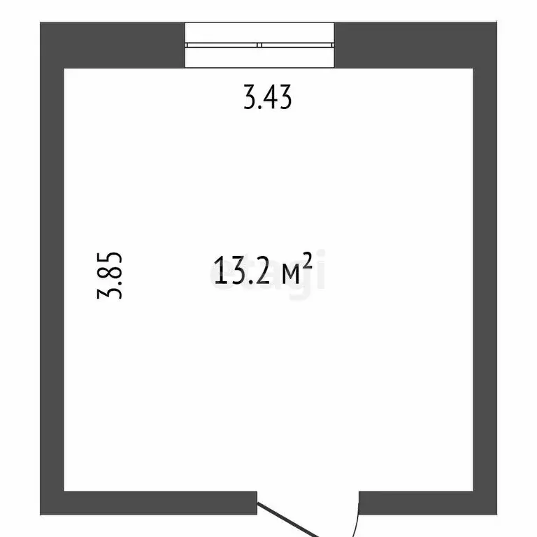 1-комнатная квартира: Тюмень, Олимпийская улица, 23 (13.2 м) - Фото 1