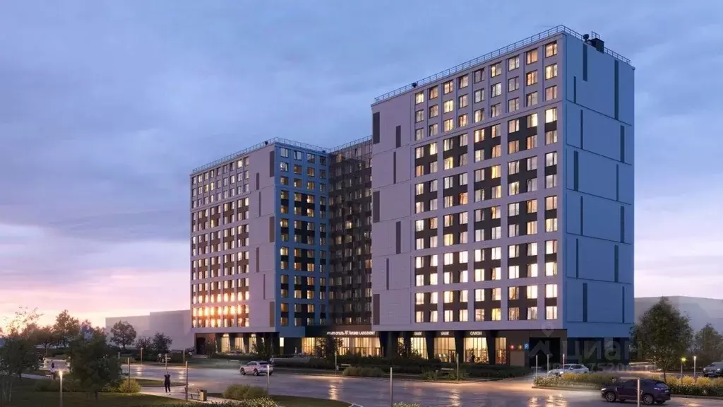 Студия Санкт-Петербург просп. Энергетиков, 8к2 (28.08 м) - Фото 1