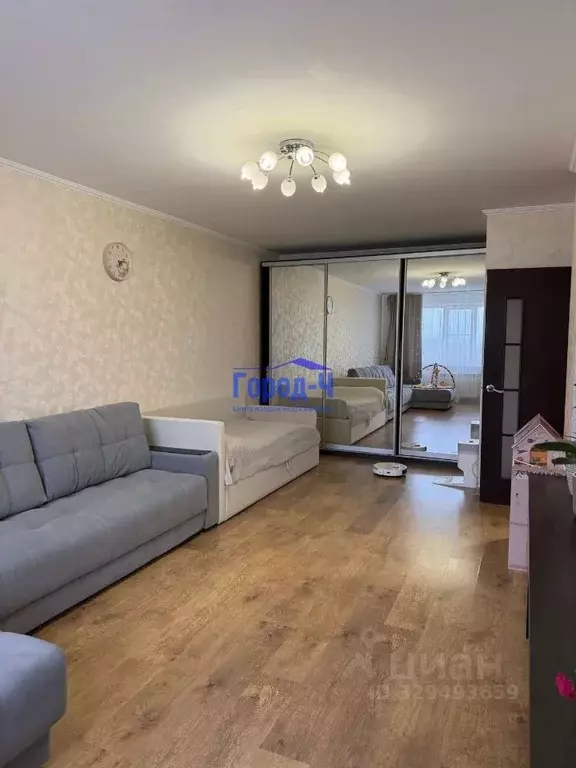 1-к кв. Чувашия, Чебоксары Университетская ул., 38к2 (48.5 м) - Фото 1