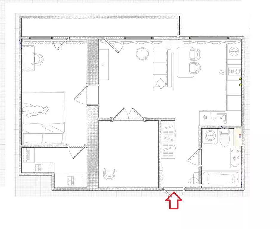 2-к кв. Москва ул. Щепкина, 64С2 (50.0 м) - Фото 2