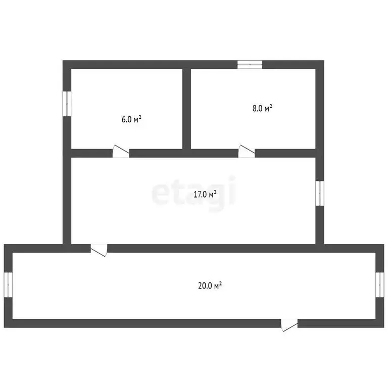 Дом в Воронеж, СНТ Садовод-Любитель, 12-я клетка (60 м) - Фото 1