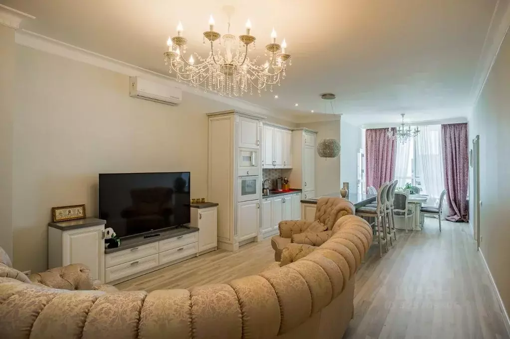 3-к кв. Краснодарский край, Сочи Светлана мкр, просп. Пушкина, 6 ... - Фото 2