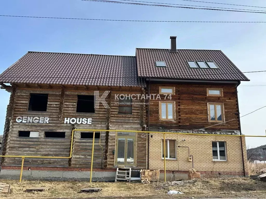 Дом в Челябинская область, Миасский городской округ, с. Сыростан ул. ... - Фото 0