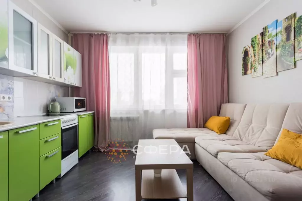 1-к кв. Новосибирская область, Новосибирск ул. Фадеева, 66/3 (22.0 м) - Фото 2