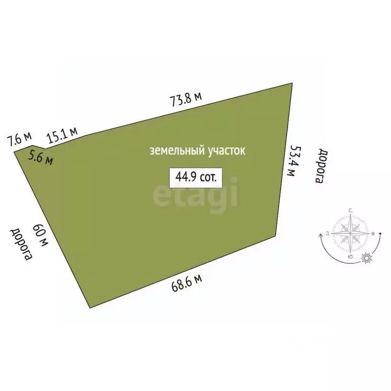 Участок в Свердловская область, Тугулымский муниципальный округ, д. ... - Фото 2