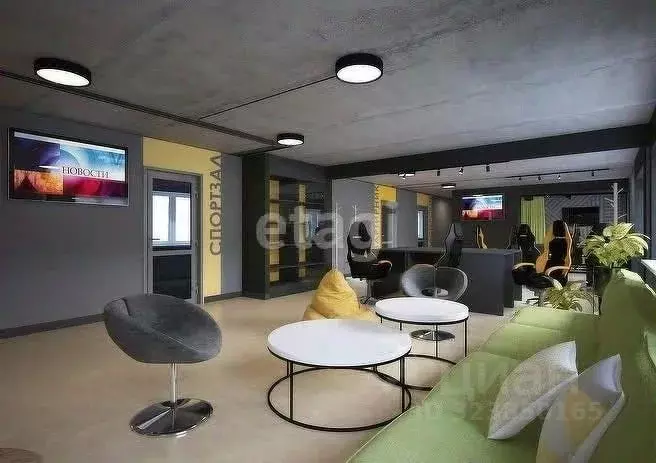 Студия Тюменская область, Тюмень ул. Мельникайте, 83 (23.3 м) - Фото 1