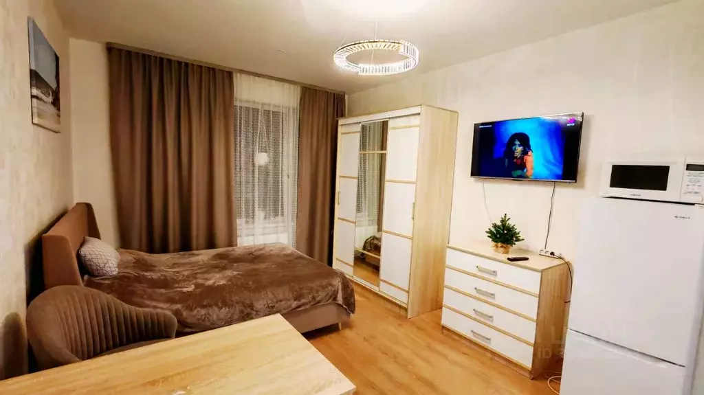 Студия Ленинградская область, Мурино Всеволожский район, ул. Шувалова, ... - Фото 1