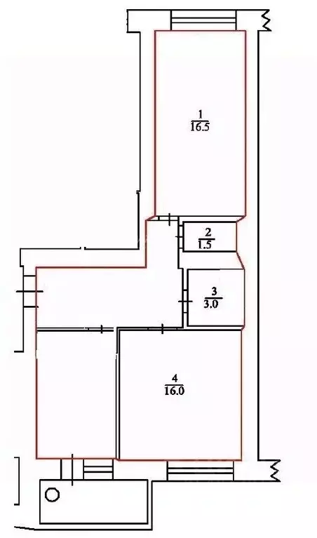 2-к кв. Чувашия, Чебоксары ул. Ленинского Комсомола, 5 (61.6 м) - Фото 1