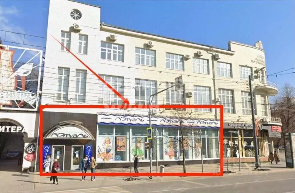 Торговая площадь в Воронежская область, Воронеж Театральная ул., 36 ... - Фото 1
