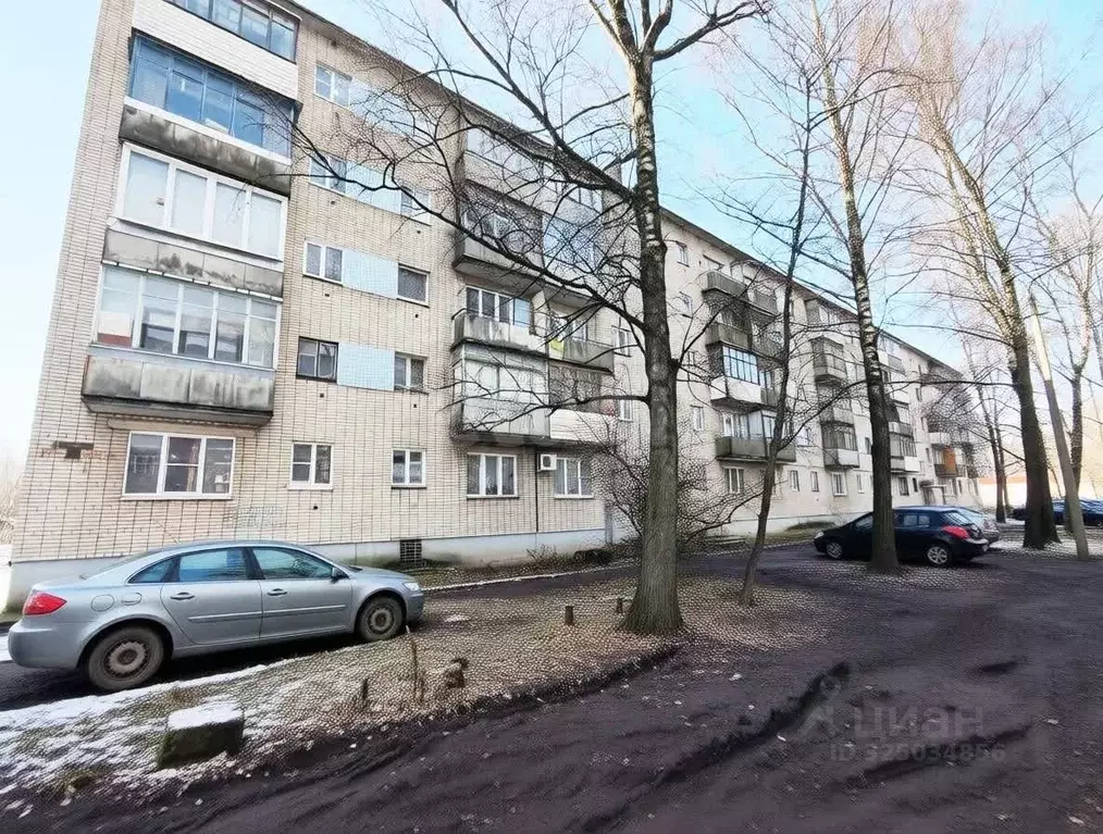 1-к кв. Псковская область, Псков пер. Машиниста, 1 (28.9 м) - Фото 1