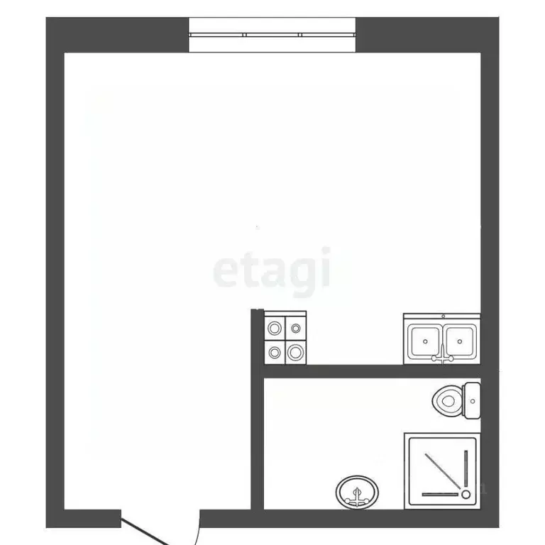 Студия Ямало-Ненецкий АО, Муравленко ул. 70 лет Октября, 45 (25.5 м) - Фото 2