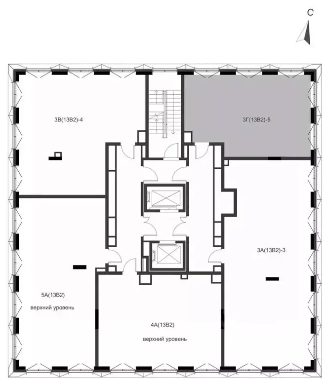 3-к кв. Татарстан, Казань Яналиф жилой комплекс (53.49 м) - Фото 2