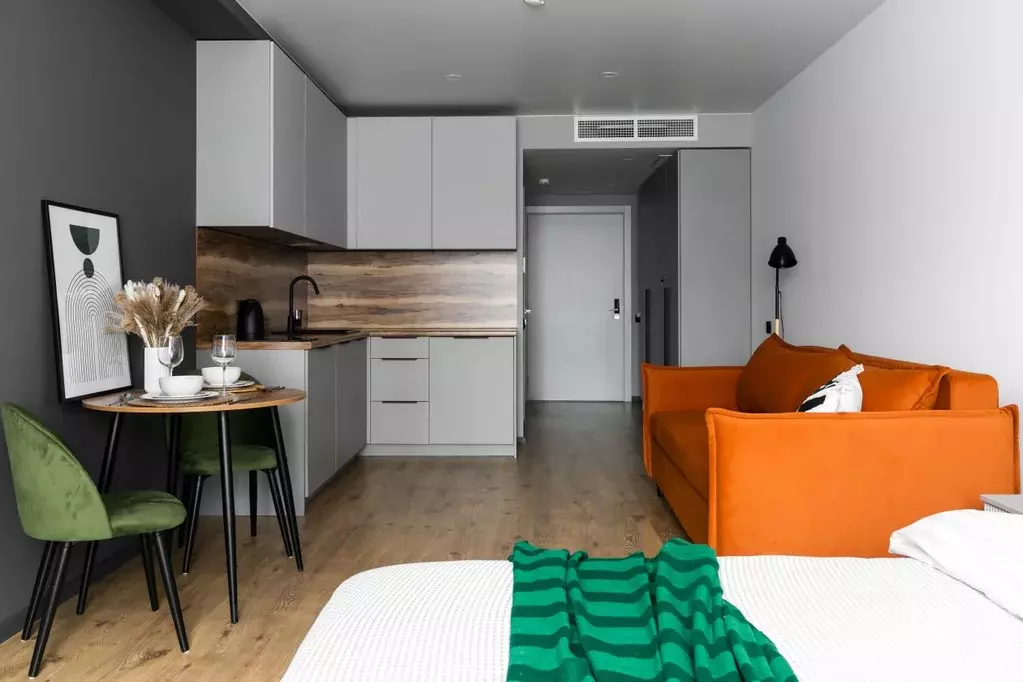 Студия Санкт-Петербург Киевская ул., 5к6 (34.8 м) - Фото 1