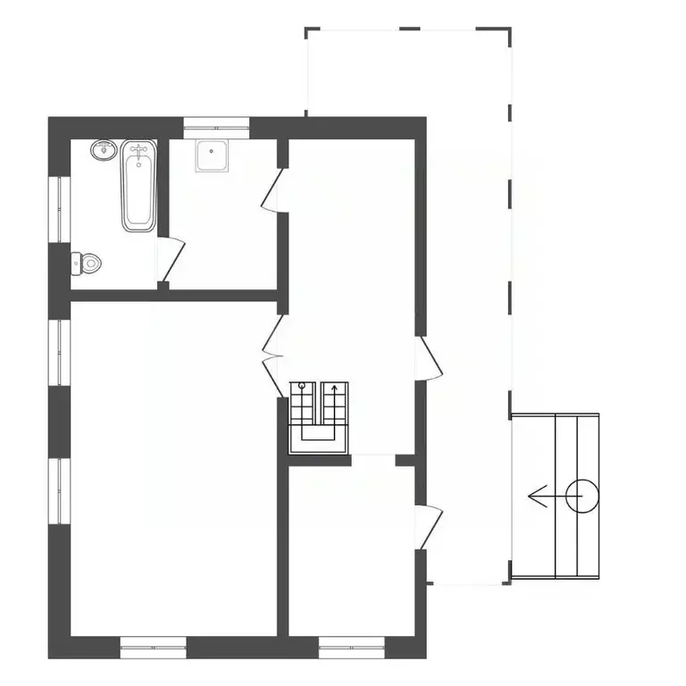 Дом в Тульская область, Узловая ул. Чапаева, 8 (166 м) - Фото 1