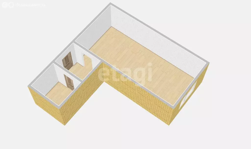 Квартира-студия: Киров, Чистопрудненская улица, 13А (26.5 м) - Фото 1