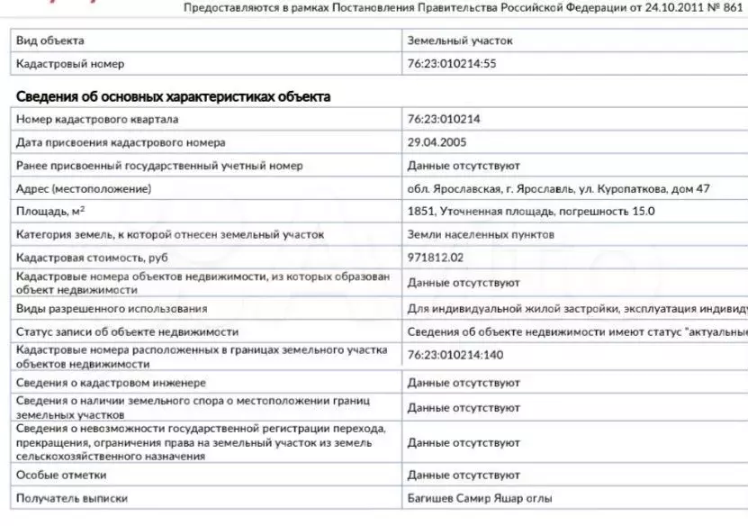 Участок 18,5 сот. (ИЖС) - Фото 0