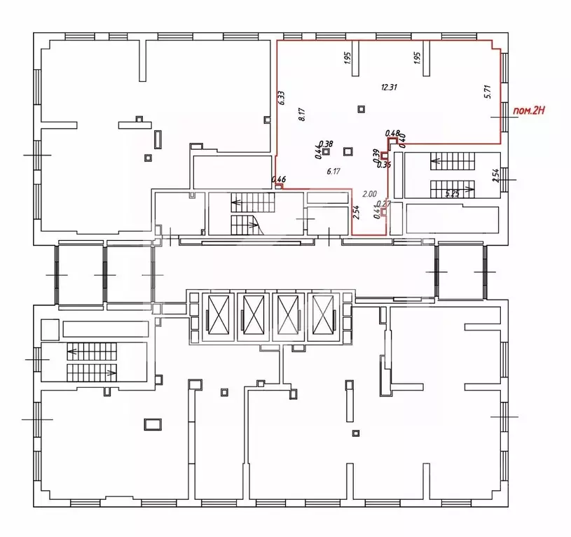 Торговая площадь в Москва Большая Очаковская ул., 2К2 (88 м) - Фото 2