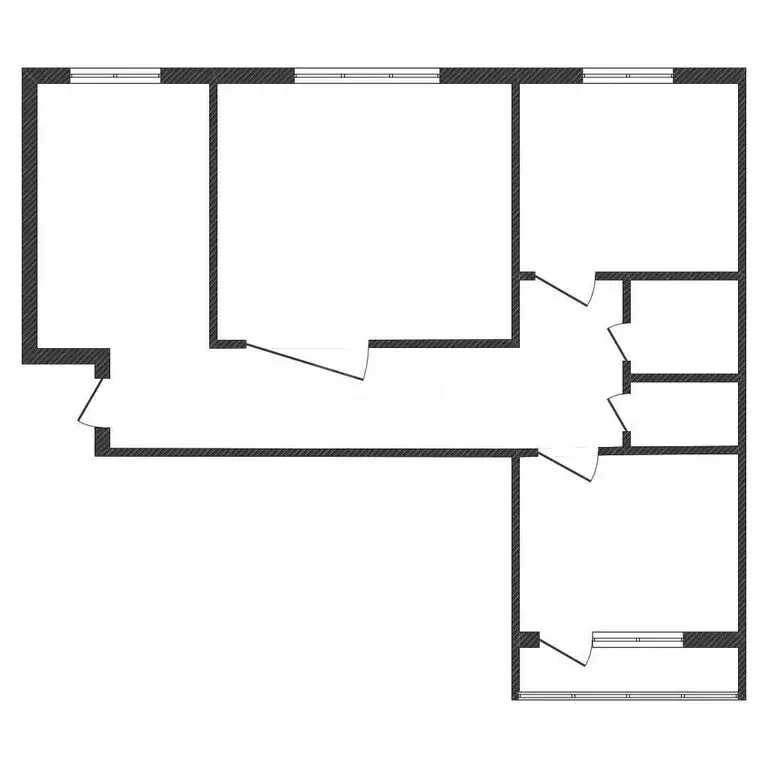 3-комнатная квартира: Бийск, улица Ильи Мухачёва, 230/1 (63.5 м) - Фото 1
