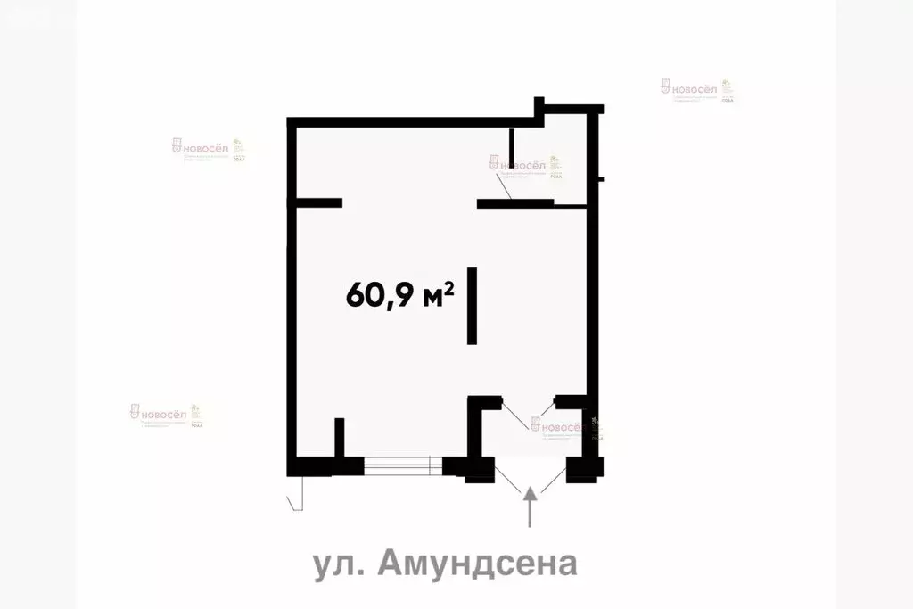 Торговая площадь (60.9 м) - Фото 0