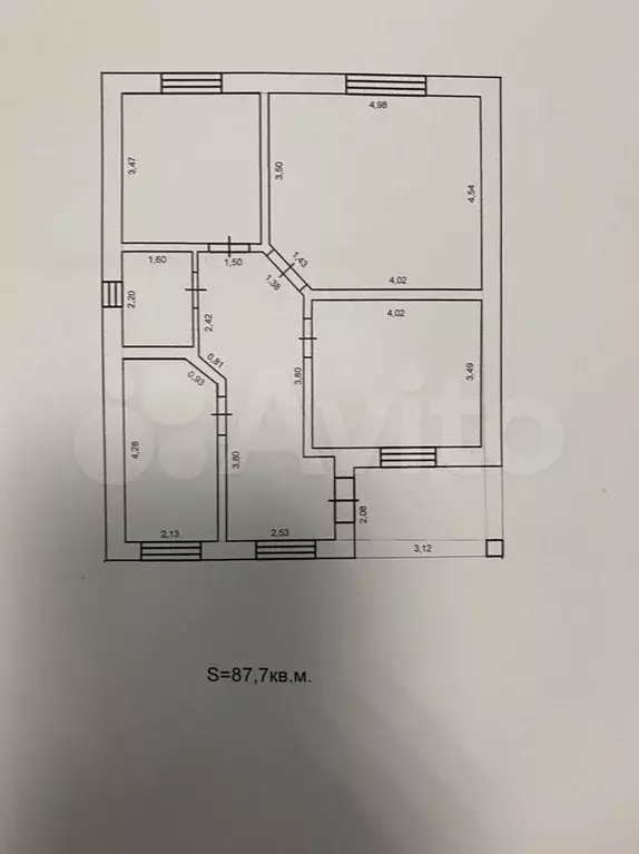 Дом 87,7 м на участке 4,5 сот. - Фото 0
