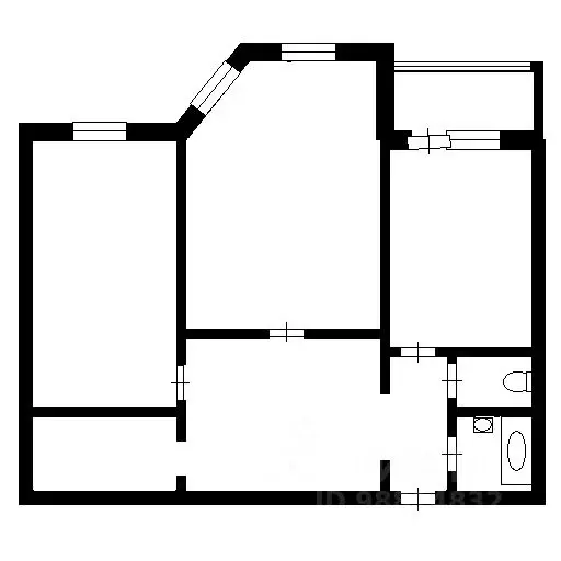 3-к кв. Челябинская область, Челябинск ул. Завалишина, 39 (76.8 м) - Фото 2