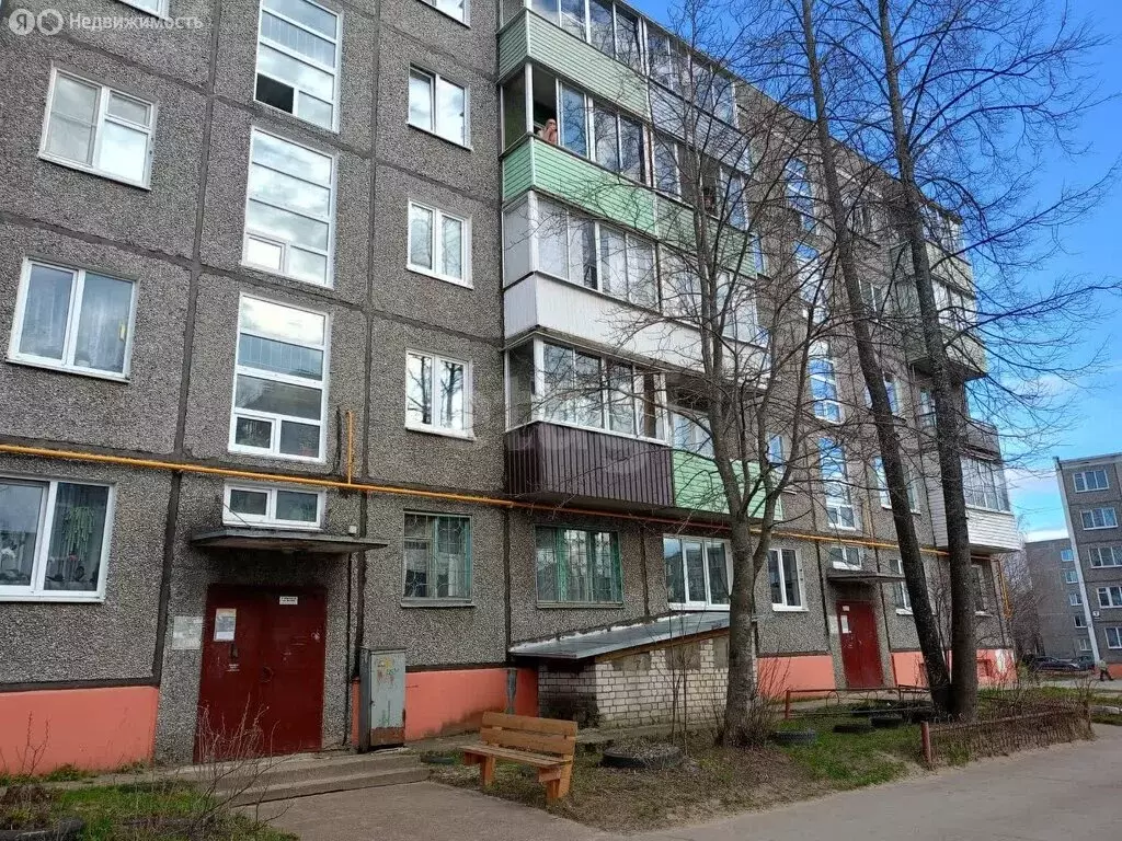 2-комнатная квартира: Коряжма, проспект имени М.В. Ломоносова, 3Б ... - Фото 1