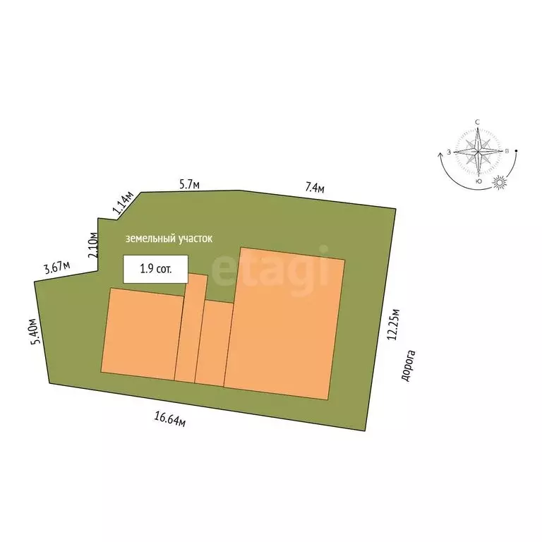 Дом в Феодосия, улица Десантников, 27 (43.1 м) - Фото 2