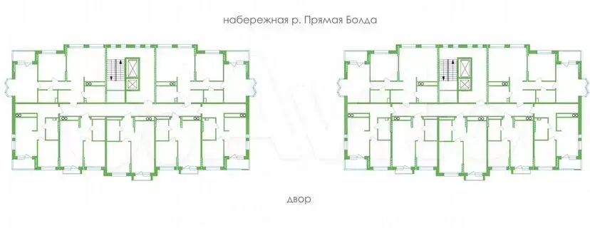 1-к. квартира, 42,1м, 4/16эт. - Фото 1