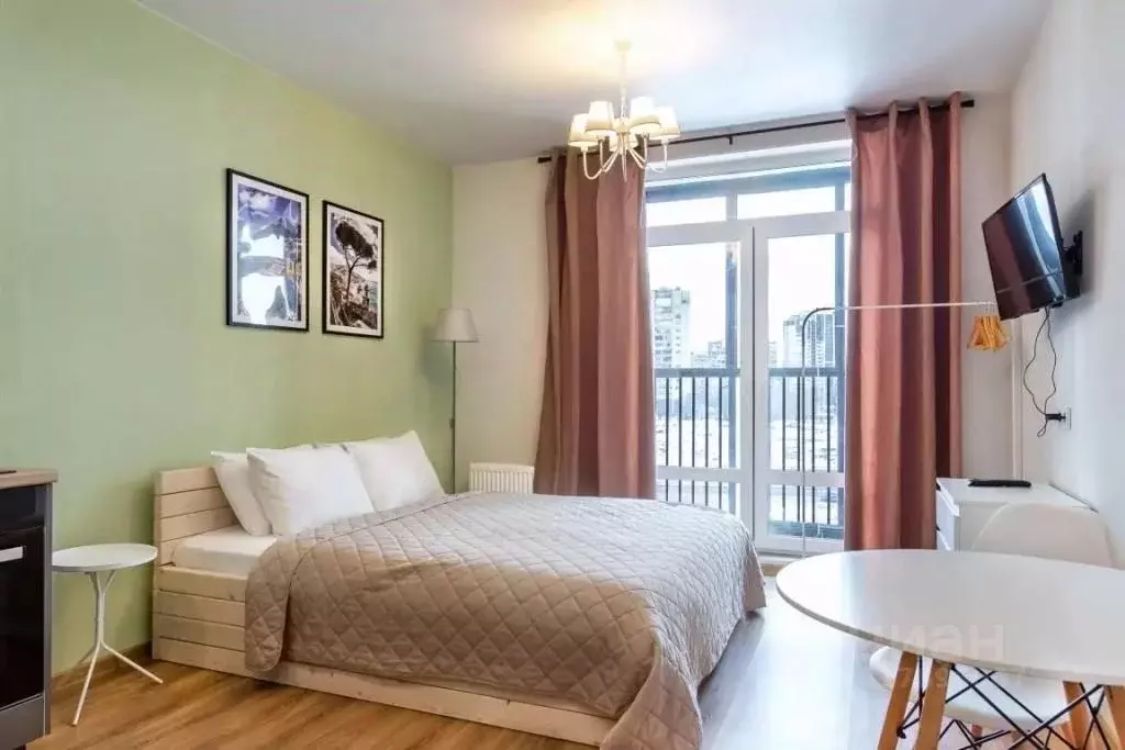1-к кв. Санкт-Петербург ул. Вадима Шефнера, 4 (30.0 м) - Фото 0