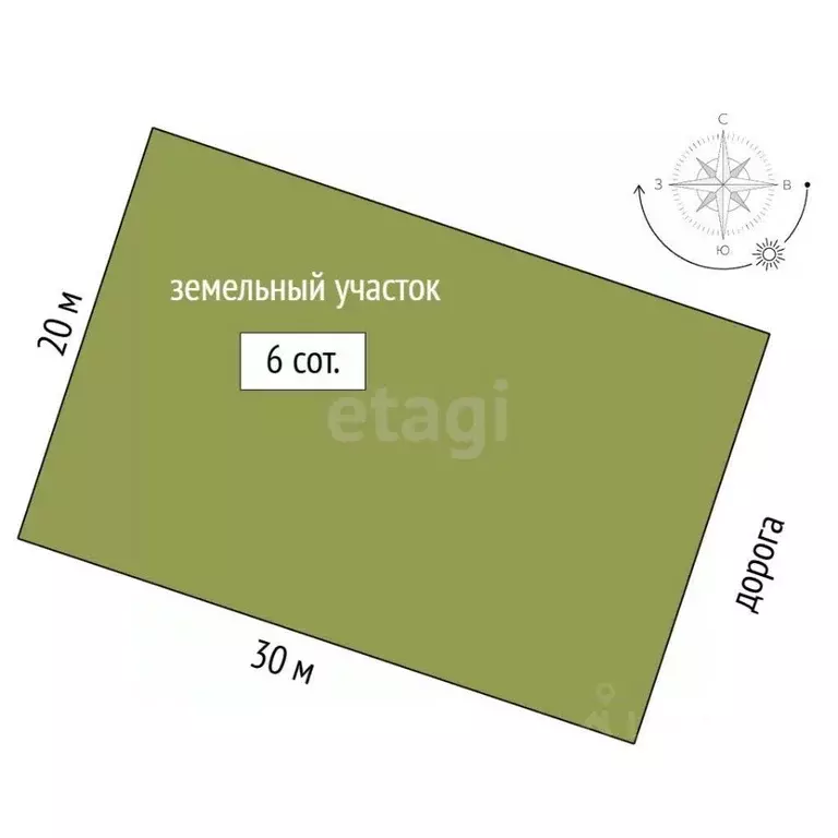 Участок в Ямало-Ненецкий АО, Новый Уренгой Мечта СНТ, ул. Сиреневая ... - Фото 2