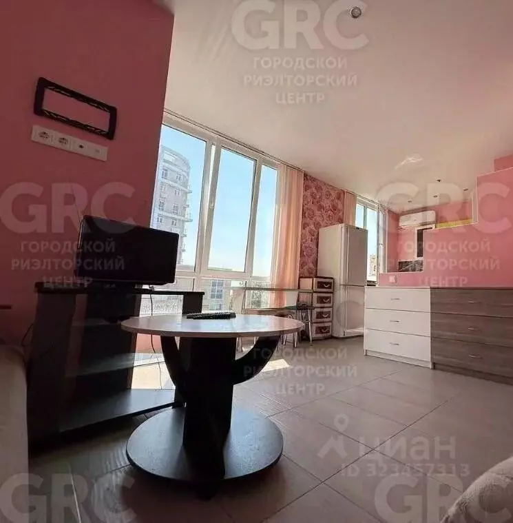 Студия Краснодарский край, Сочи Мамайка мкр, ул. Крымская (30.0 м) - Фото 1