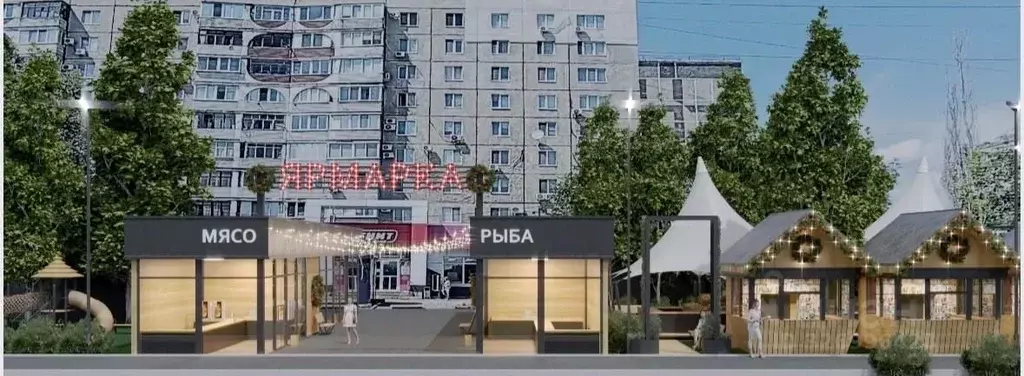 Торговая площадь в Оренбургская область, Оренбург ул. Терешковой, 247 ... - Фото 1