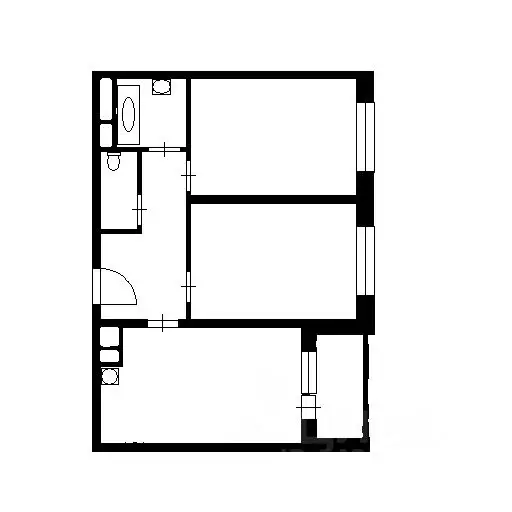 2-к кв. Москва Феодосийская ул., 7к3 (57.0 м) - Фото 1