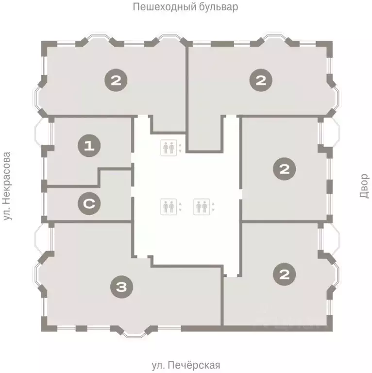 2-к кв. Свердловская область, Екатеринбург Вокзальный жилрайон, ул. ... - Фото 1