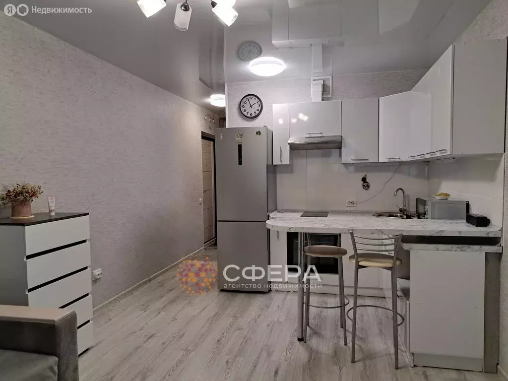 Квартира-студия: Новосибирск, Берёзовая улица, 19 (27.2 м) - Фото 1