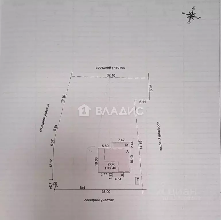 Дом в Ростовская область, Мясниковский район, с. Чалтырь Комсомольская ... - Фото 2