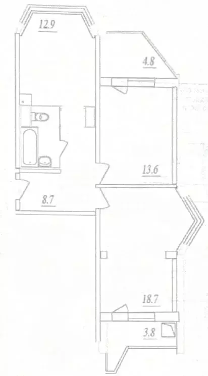 2-к кв. Москва пос. Коммунарка, ул. Лазурная, 6 (58.9 м) - Фото 2