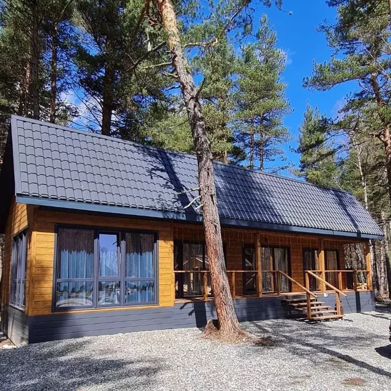 Дом в Карачаево-Черкесия, Зеленчукский район, с. Архыз  (80 м) - Фото 2