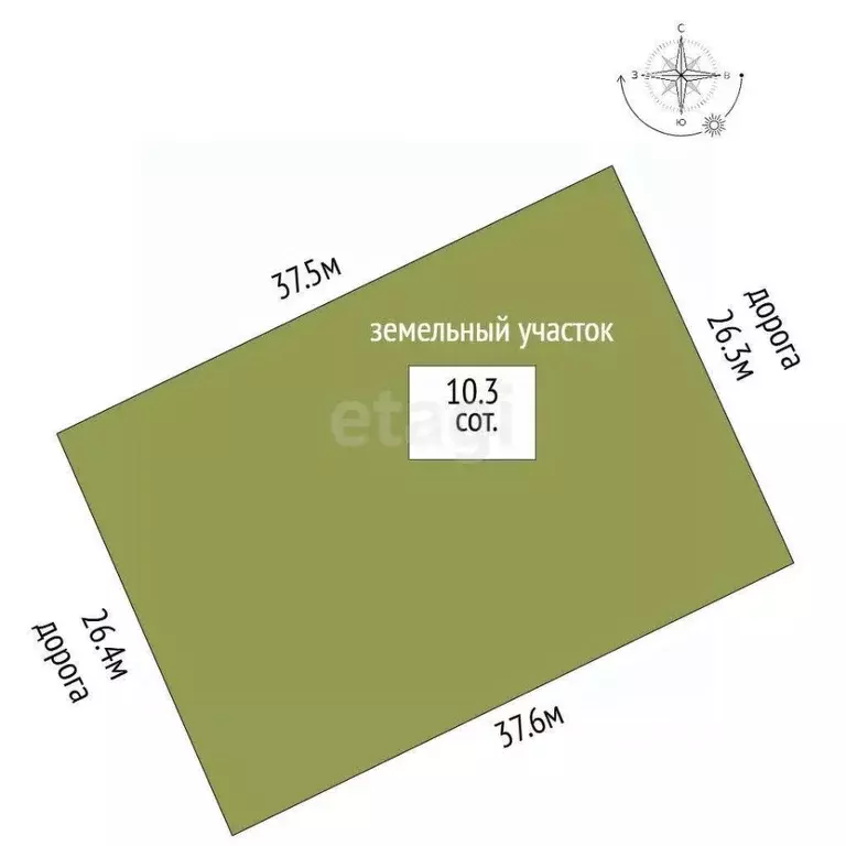 Участок в Крым, Ленино пгт ул. Трудовая (10.31 сот.) - Фото 2