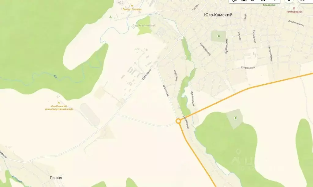 Участок в Пермский край, Пермский муниципальный округ, д. Пашня ул. ... - Фото 2