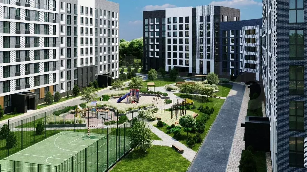 2-к. квартира, 63,3 м, 4/8 эт. - Фото 1