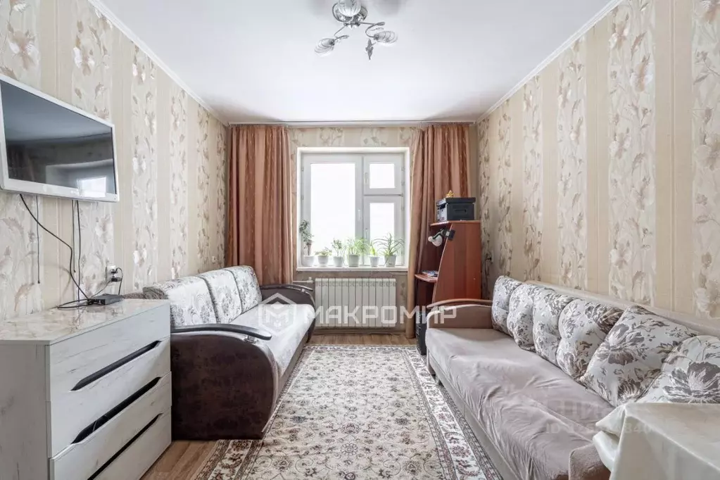 1-к кв. Татарстан, Казань Меридианная ул., 9 (33.8 м) - Фото 1