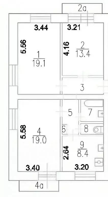 Продается 3-комнатная квартира - Фото 0