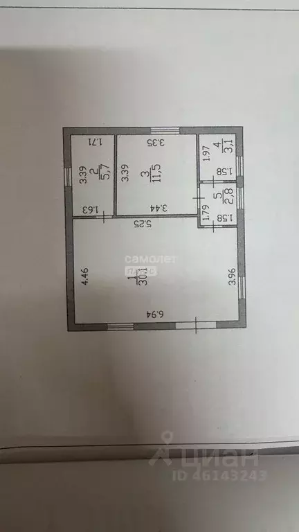 Дом в Марий Эл, Медведевский район, Куярское с/пос, пос. Пемба ул. ... - Фото 2