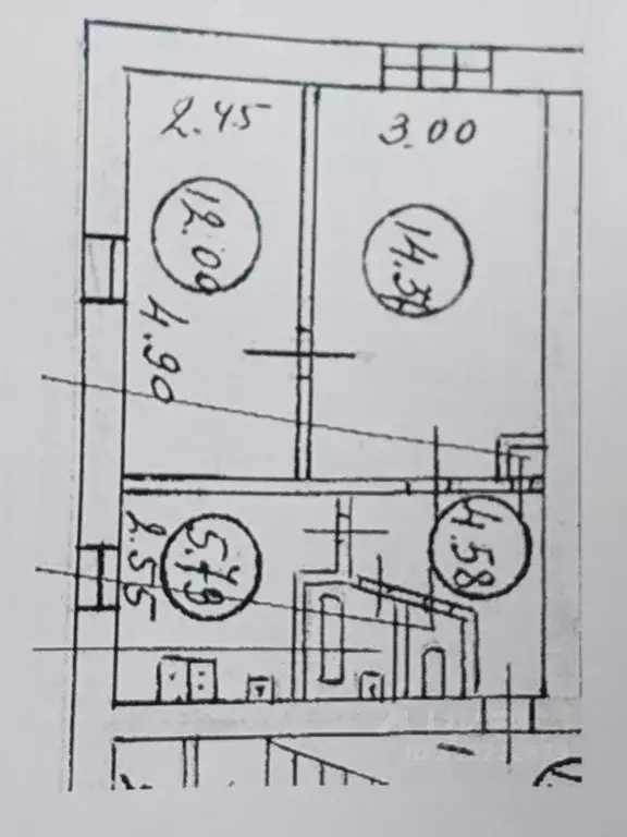 2-к кв. Новгородская область, Боровичи Московская ул., 30 (40.0 м) - Фото 0